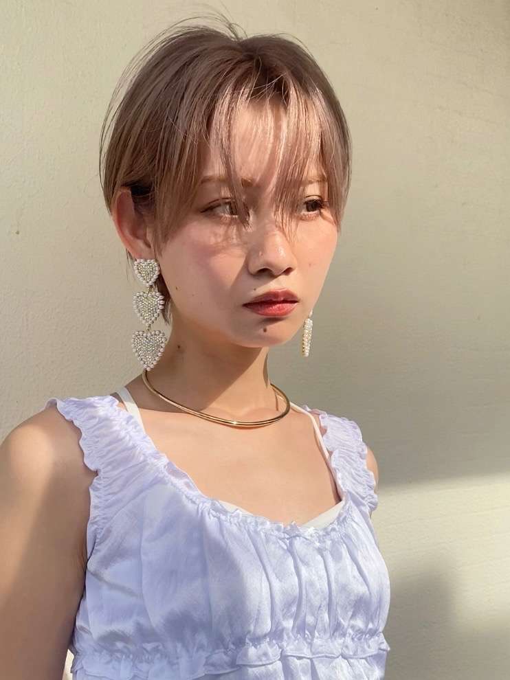 ハンサム丸みショート