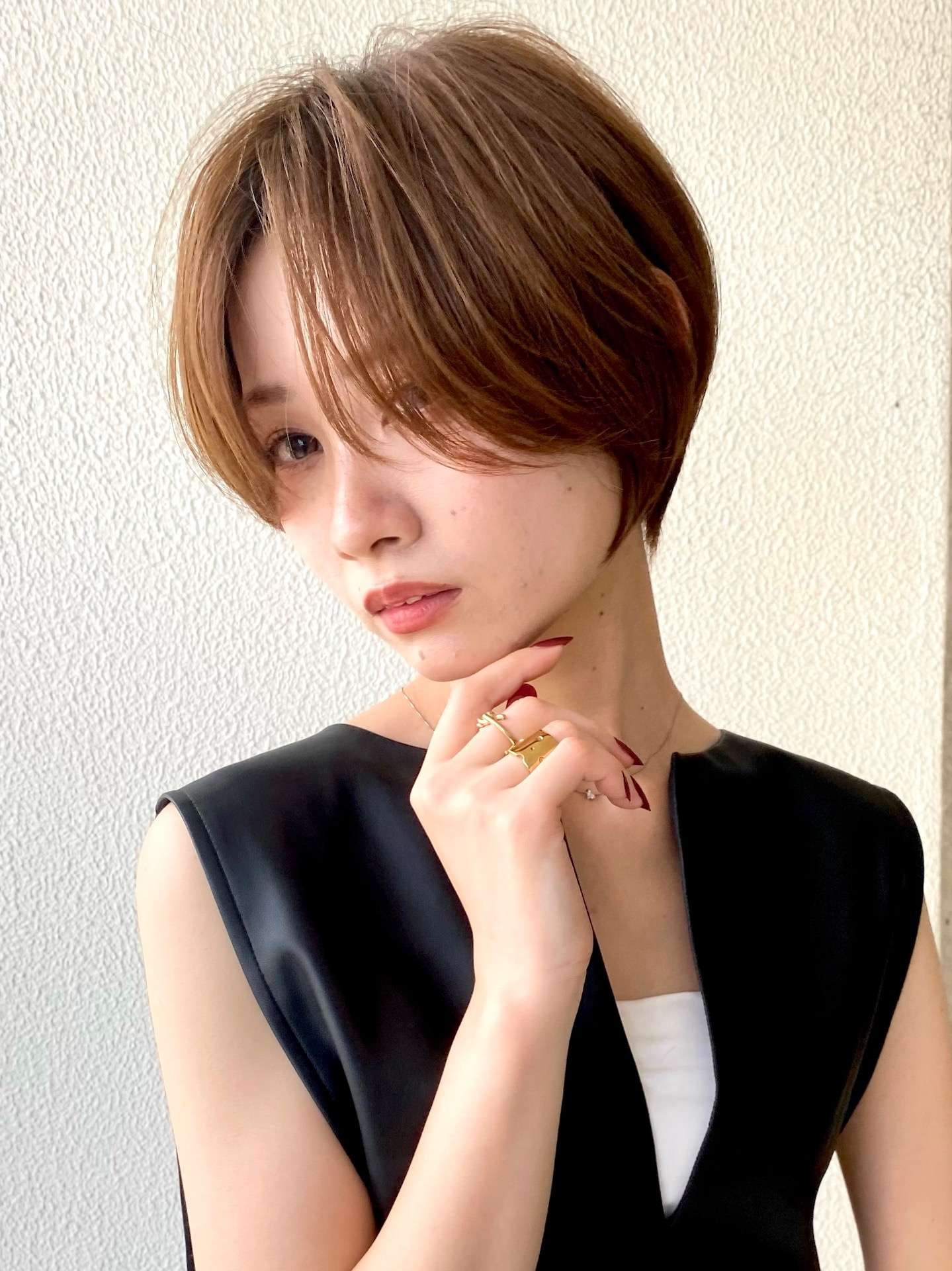 【ショート】クールに大人っぽく行きたいなら前髪なしショートヘア!