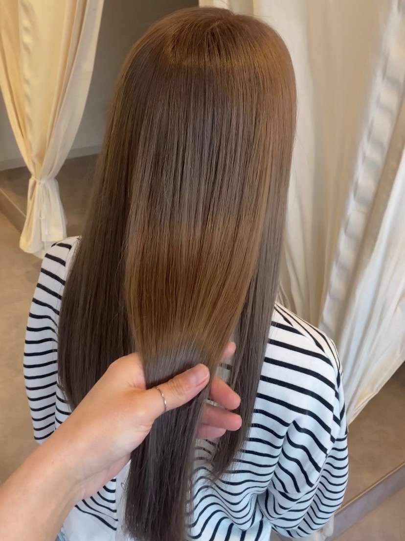 【トリートメント】カラーをしながら髪質を髪質を強くする★